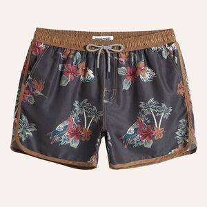 Maamgic ChinoWave Parrot Print‎ Swim Trunks men’s size XL